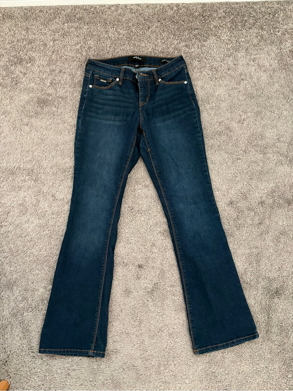 Nine West Dark Indigo Bootcut Jeans
